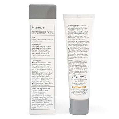 CariFree Gel 1100 Citrus – Anti-Cavity Fluoride Toothpaste with Nano Hydroxyapatite