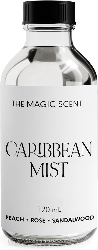 The Magic Scent Carribean Mist Diffuser Oil – Hotel & Home Luxury Scents (4 fl oz / 120 mL)