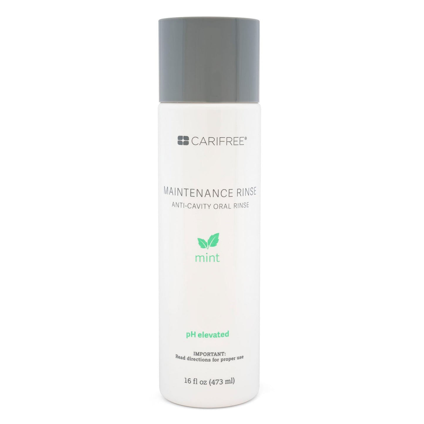 CariFree Maintenance Rinse – Mint Flavored Fluoride Mouthwash, Dentist-Recommended, Alcohol-Free