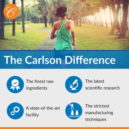 Carlson B Compleet 50 – Balanced Vitamin B Complex for Energy & Cellular Support
