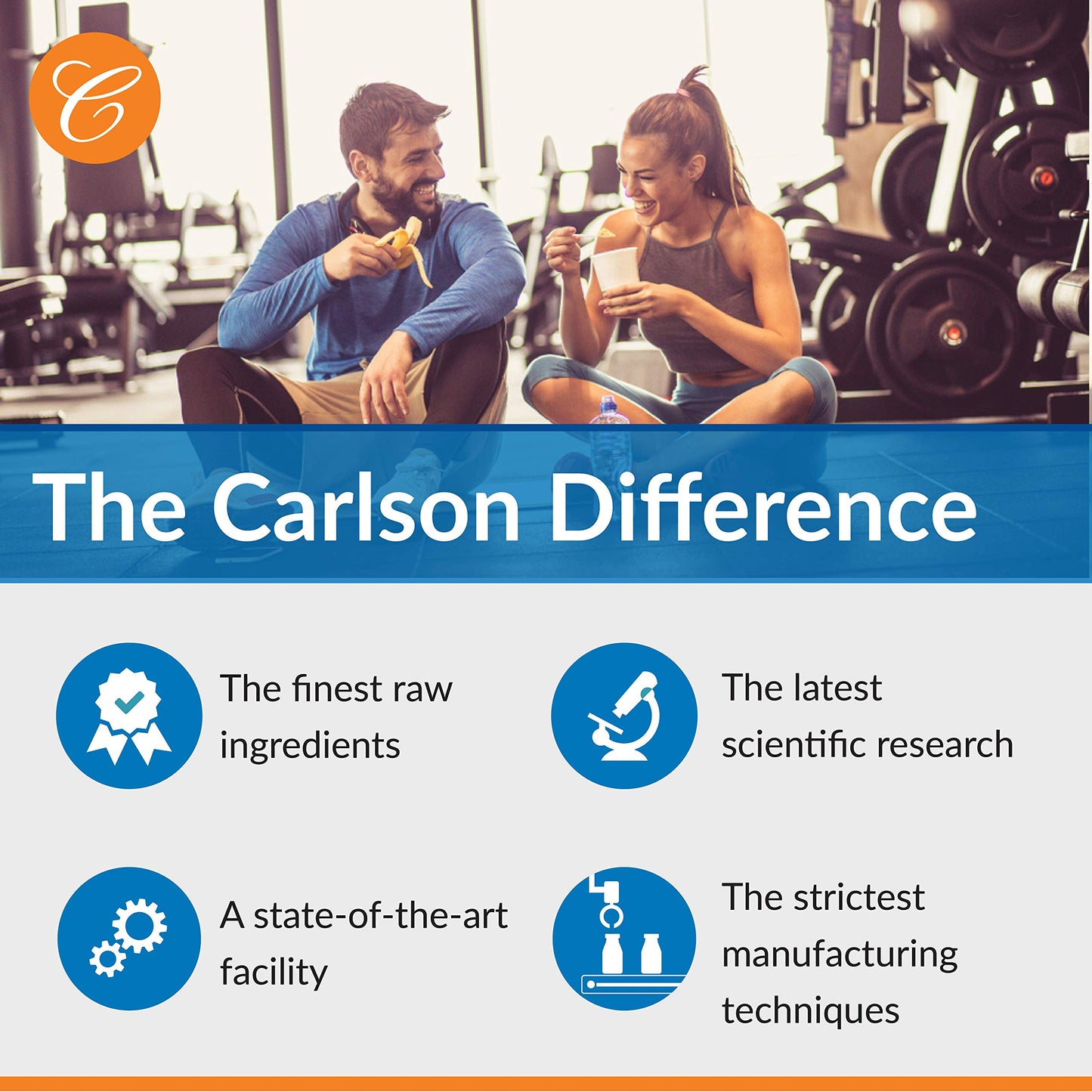 Carlson B-2 100 mg Riboflavin - Energy & Vision Support - 250 Vegetarian Tablets