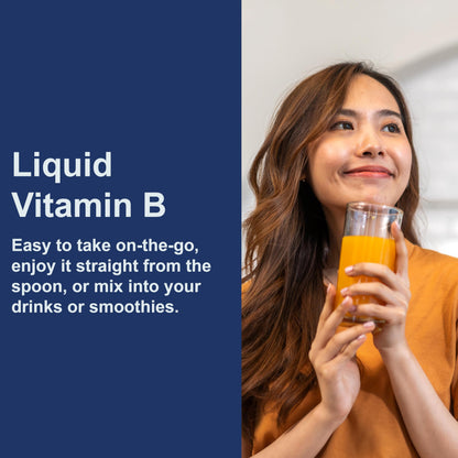Carlson B-6 Liquid – Vitamin B6 for Energy & Heart Health (Berry Lemonade, 120 mL)