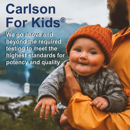 Carlson Baby D3 400 IU Drops – 365 Drops, Vegetarian & Unflavored