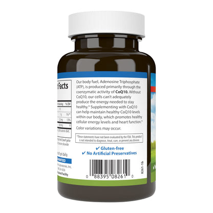 Carlson Co-Q10 300 mg – 60 Softgels | Energy Production & Heart Health
