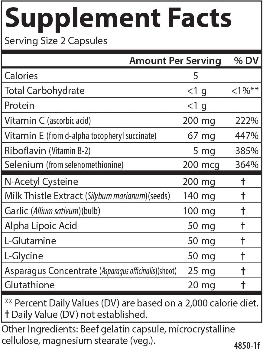 Carlson Glutathione Booster – Alpha Lipoic Acid, Immune Support, Antioxidant, 60 Capsules (Pack of 2)