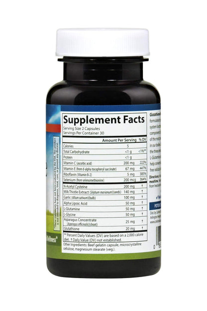 Carlson Glutathione Booster – Alpha Lipoic Acid, Immune Support, Antioxidant, 60 Capsules (Pack of 2)
