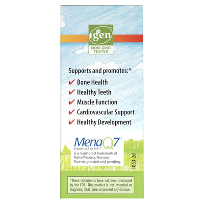Carlson Kid's Super Daily D3+K2 Drops – 1000 IU D3, 22.5 mcg K2, Unflavored, 360 Drops
