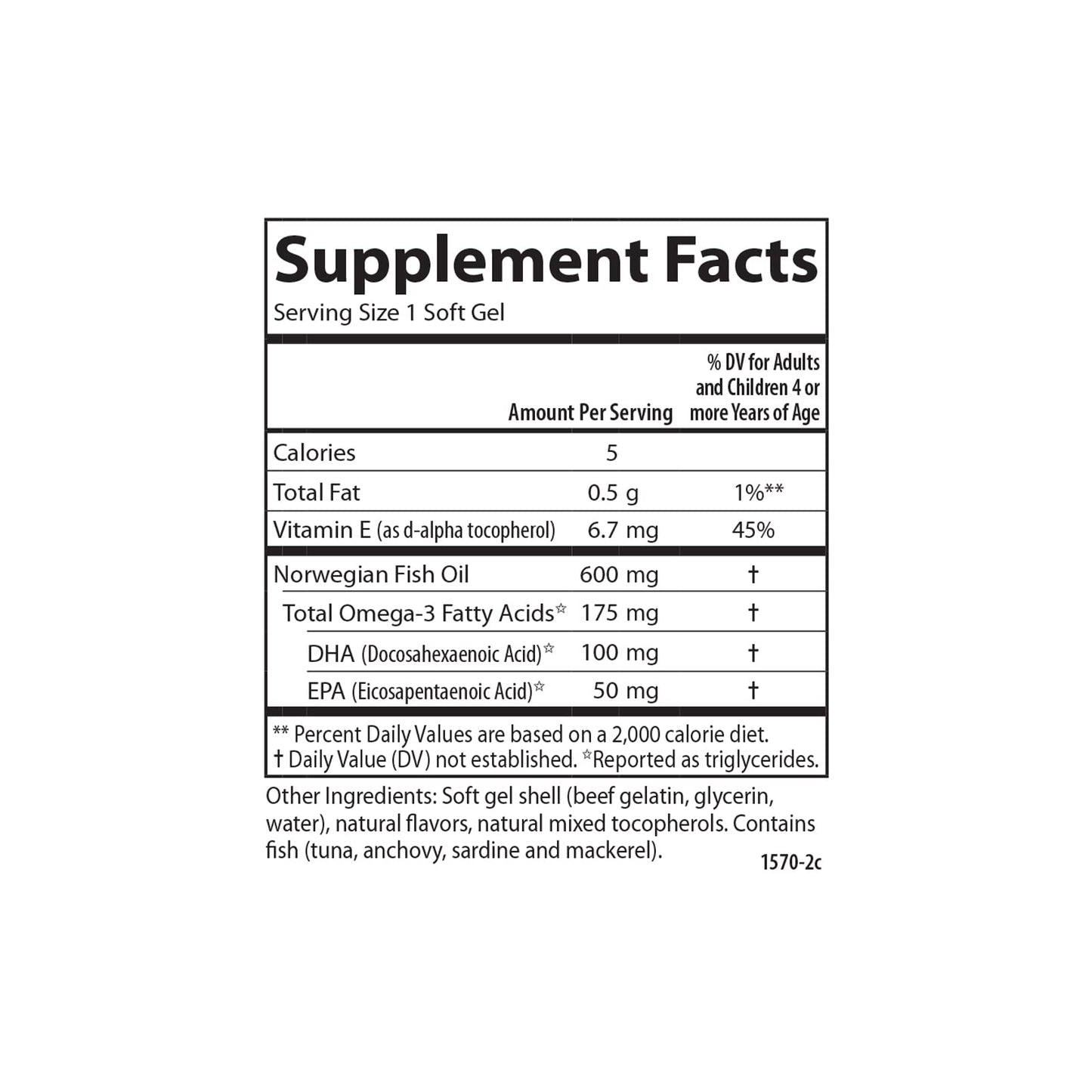 Carlson Kid's Chewable DHA 100 mg – Brain & Vision Support, Orange, 60 Softgels (Pack of 2)