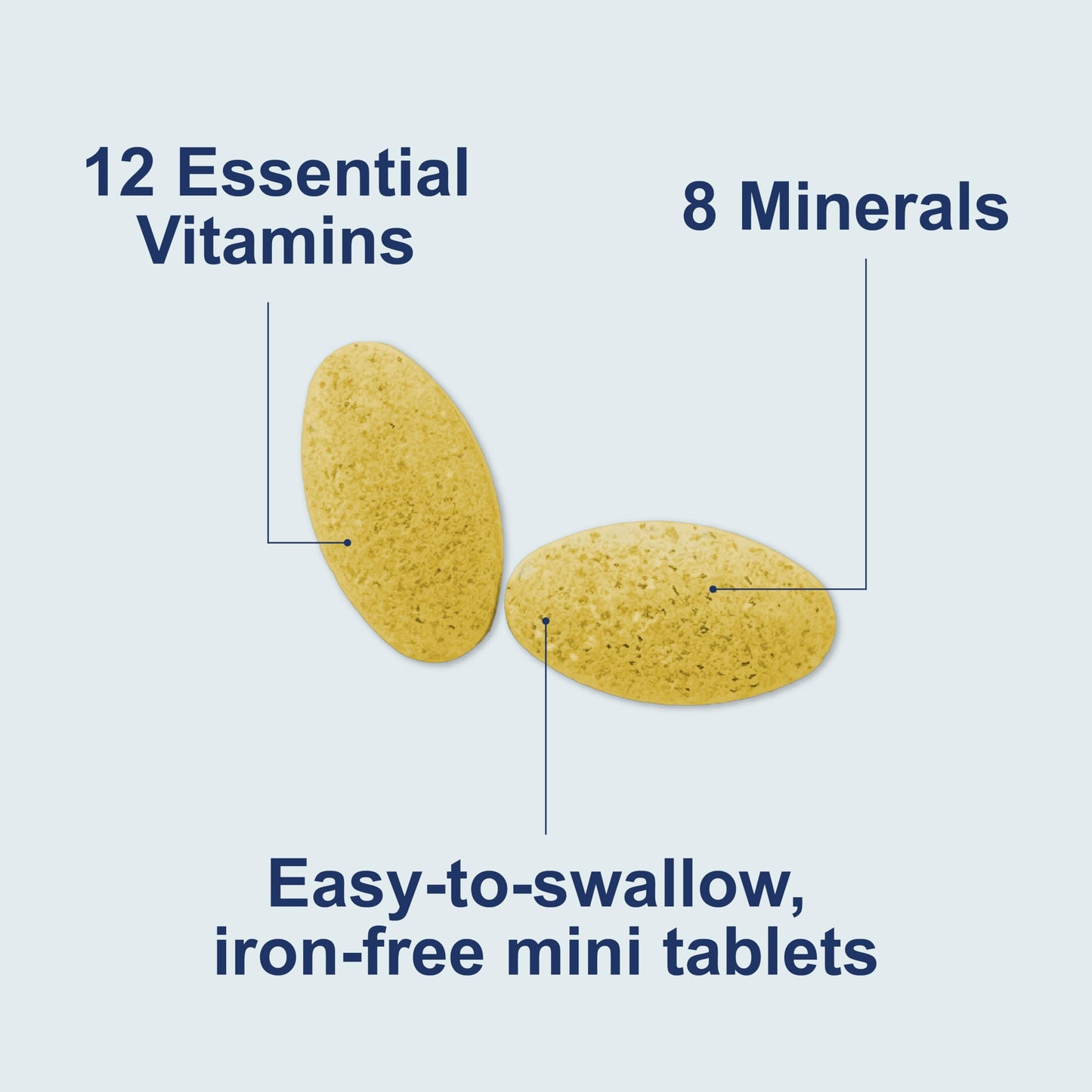 Carlson Mini-Multi: Small Multivitamin Tablets for Immune & Heart Health (180 Tabs)