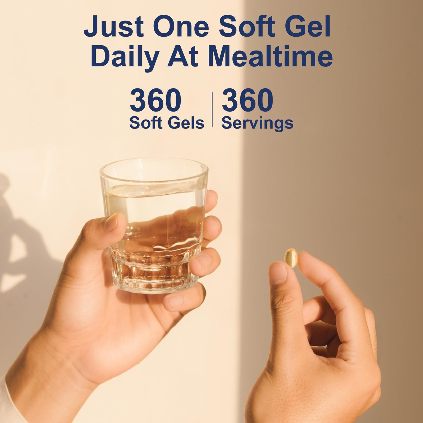 Carlson Vitamin D3 2000 IU – 360 Softgels | Bone & Immune Health
