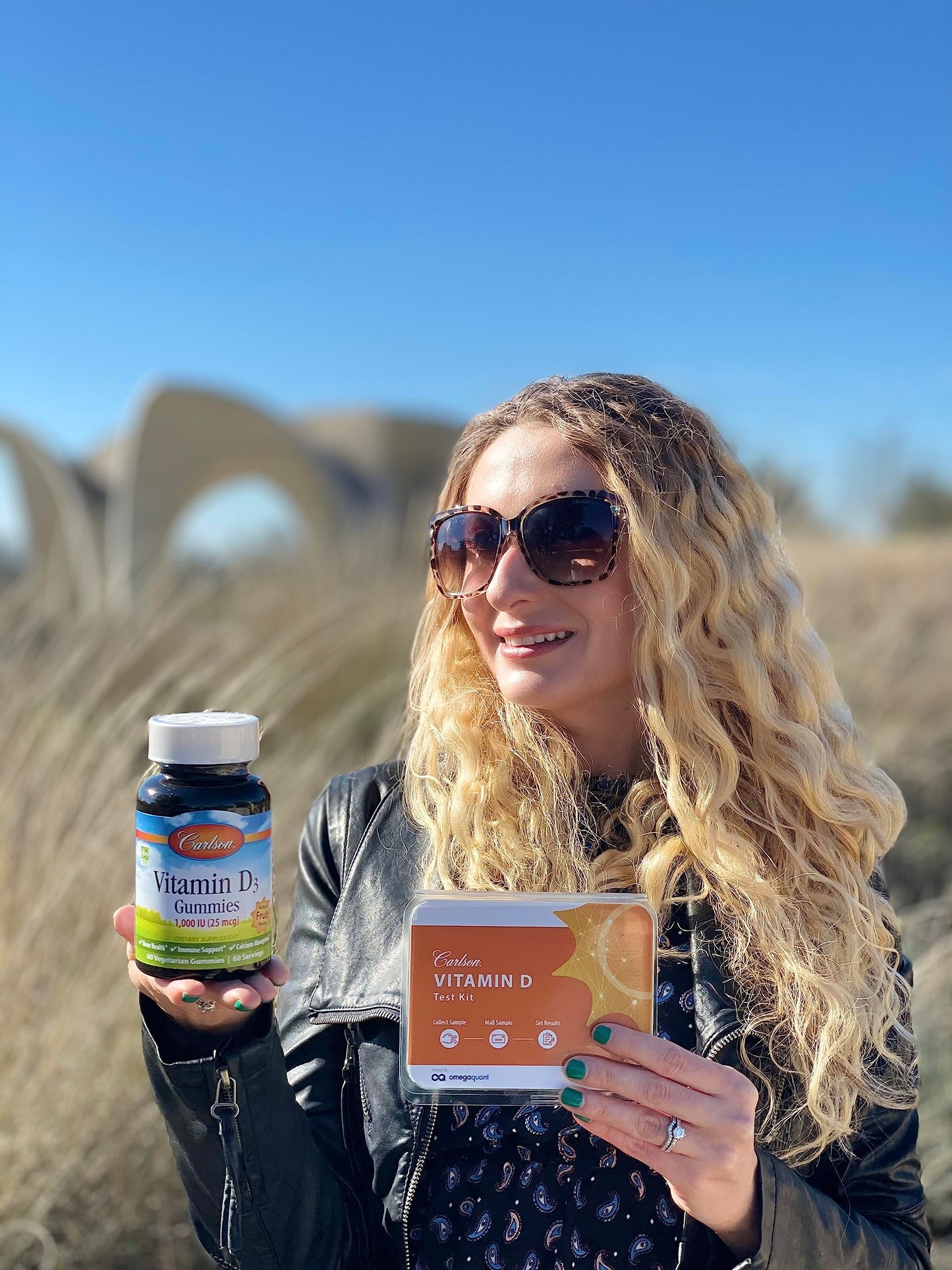 Carlson Vitamin D3 Gummies 1000 IU (25 mcg) – Bone Health, Immune Support & Calcium Absorption | 60 Vegetarian Gummies