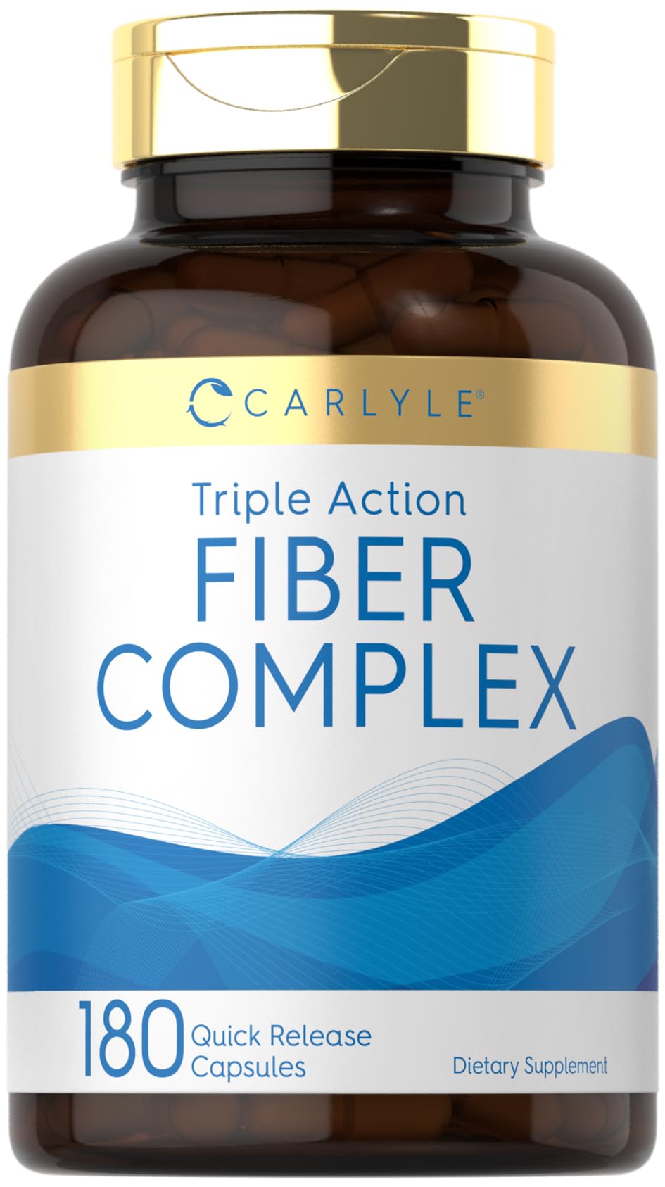 Carlyle Fiber Complex | 180 Capsules | Non-GMO Triple-Action Fiber