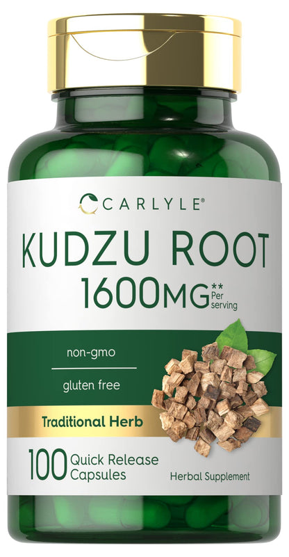 Carlyle Kudzu Root 100 Capsules – Non-GMO & Gluten Free