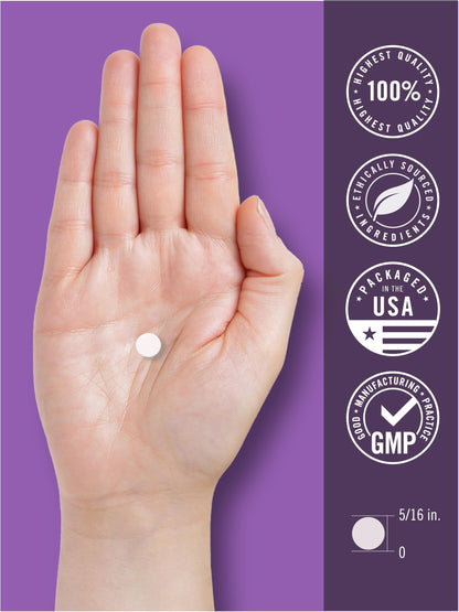 Carlyle Melatonin 1 mg - 300 Low-Dose Tablets - Vegetarian, Non-GMO, Gluten Free