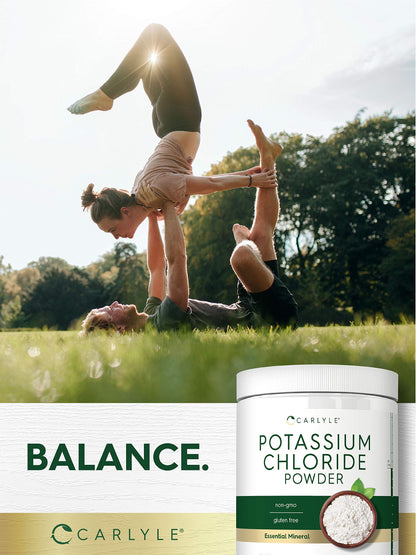 Potassium Chloride Powder 16 oz – Carlyle | Food Grade Salt Substitute, Vegan