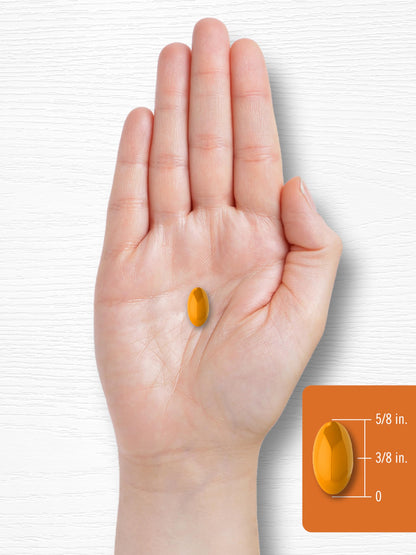 Carlyle Turmeric & Ginger Supplement 3000 mg - 120 Softgels | Turmeric Curcumin Complex + Black Pepper (Non-GMO, Gluten Free)
