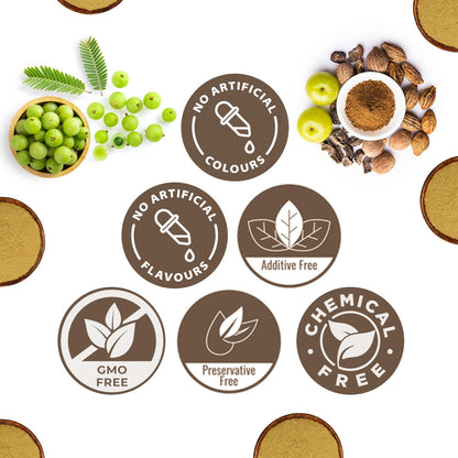 Carmel Organics Triphala Powder (8 oz) for Digestive Support - No Preservatives | Harad, Baheda & Amla