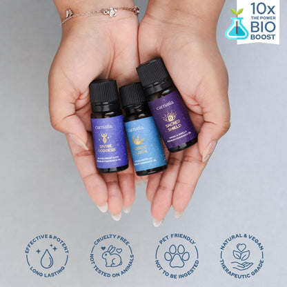 Carnatia Starry Spell Fragrance Oil Set - 6 Calming Aromatherapy Blends