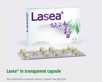 Lasea Liquid Capsules 14ct – Silexan Lavender | Anxiety Relief