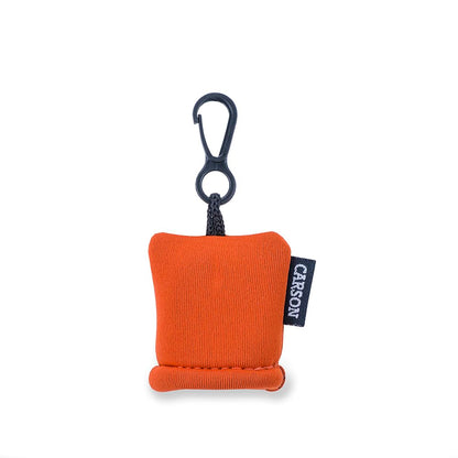 Carson Stuff-It Microfiber Lens Cloth Cleaning System – Orange, 6.25 in x 6.25 in (SN-40OR)