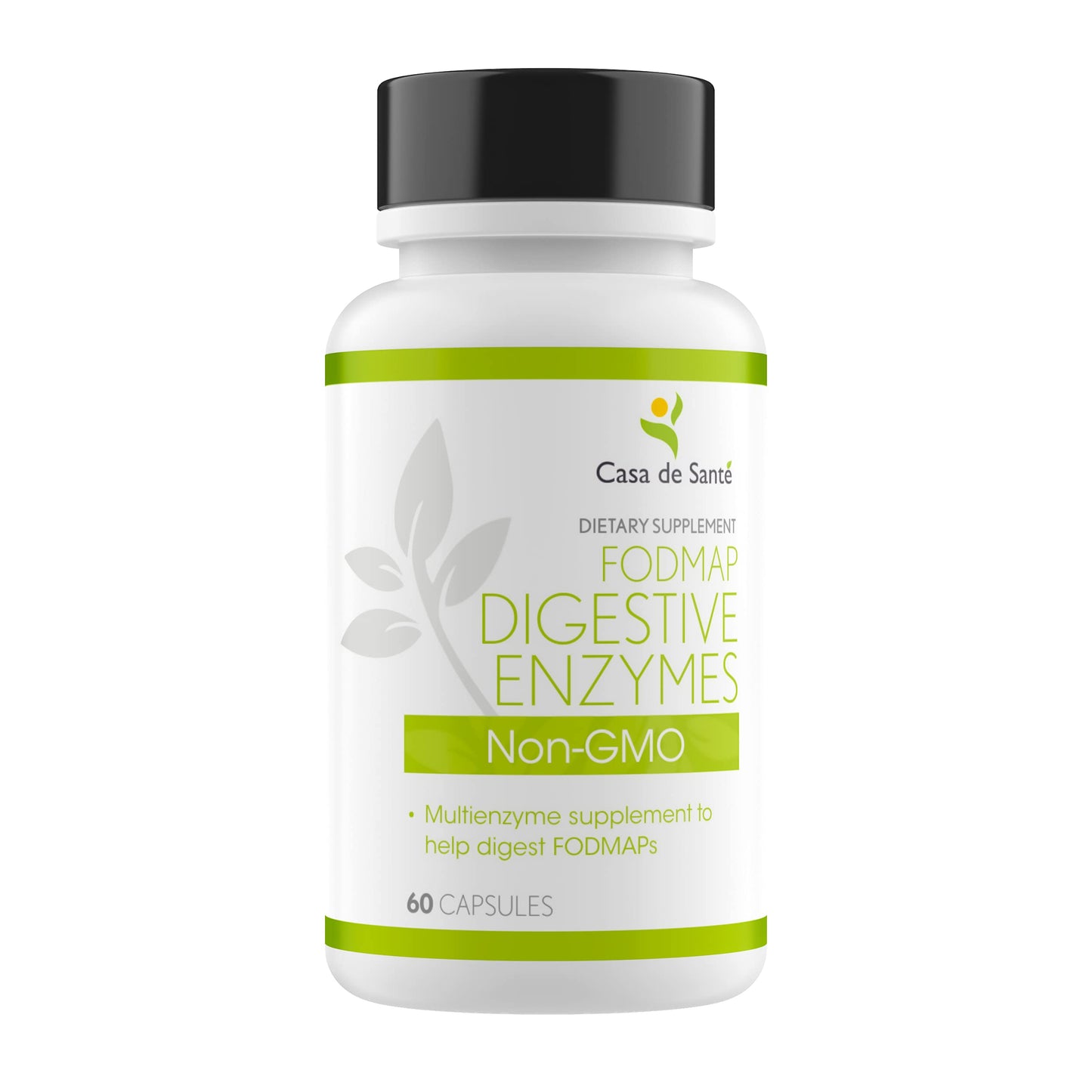 Casa de Sante FODMAP Digestive Enzymes – 18 Enzymes, No GMO