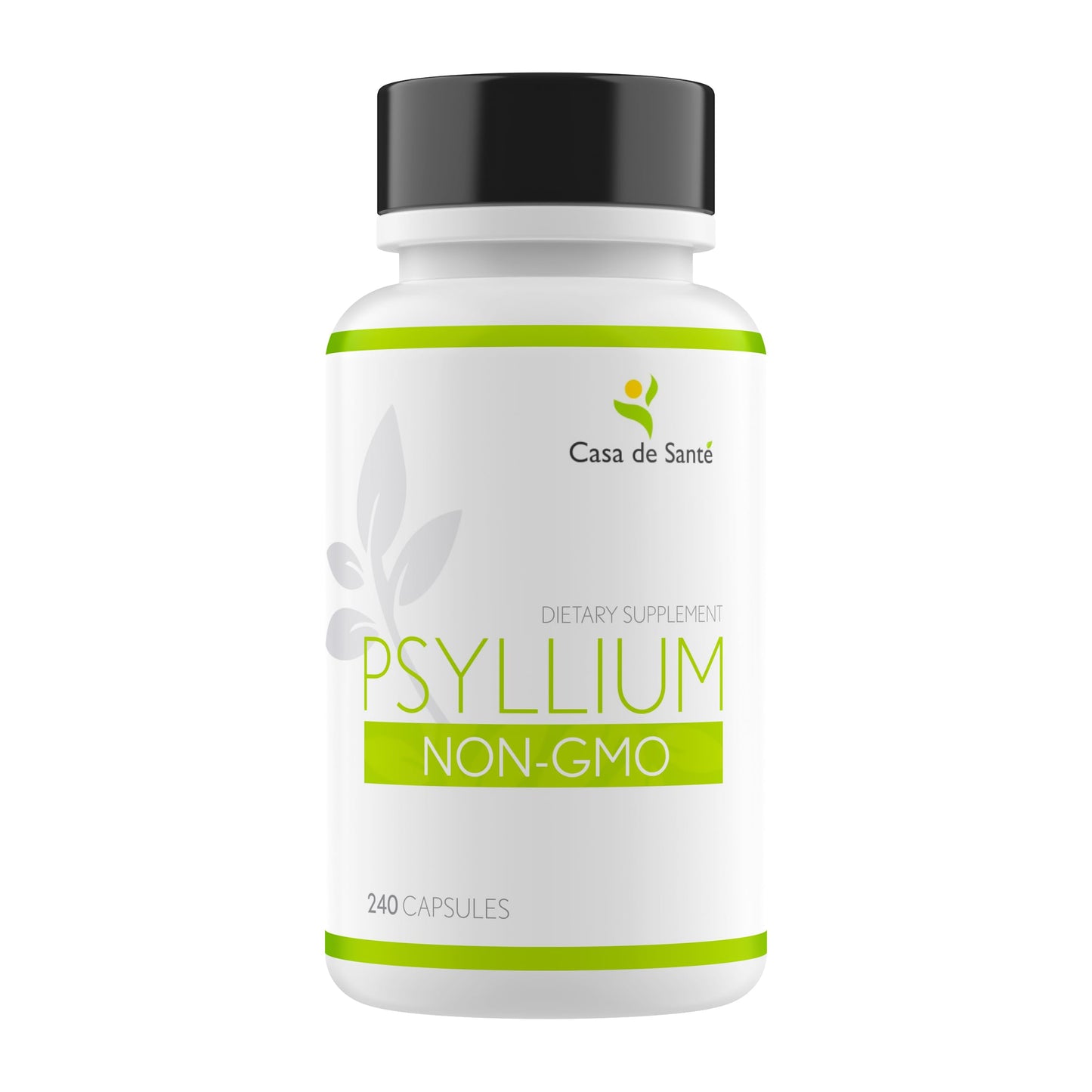Casa de Sante Psyllium Husk Powder – Organic, Non-GMO, Low FODMAP Fiber