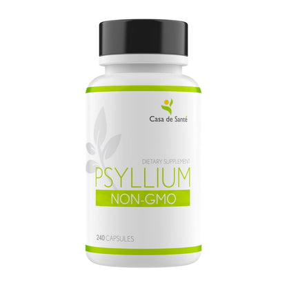 Casa de Sante Psyllium Husk Powder – Organic, Non-GMO, Low FODMAP Fiber