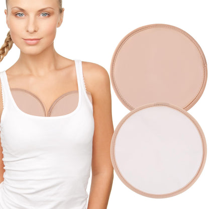 2pcs Castor Oil Breast Pack – Organic Cotton, Reusable Khaki Wraps