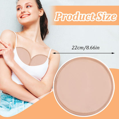 2pcs Castor Oil Breast Pack – Organic Cotton, Reusable Khaki Wraps