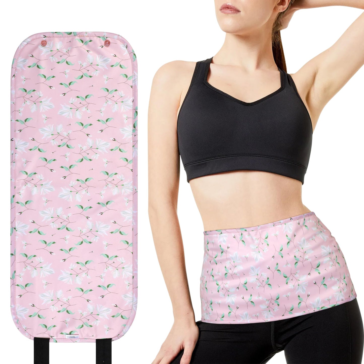 Castor Oil Pack for Pelvic - Heatless, Reusable, Organic Cotton Flannel (Oil Not Included)