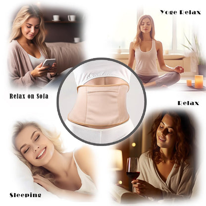 Castor Oil Pack for Liver Detox & Belly Comfort — Leak-Proof, Reusable Therapy Pack