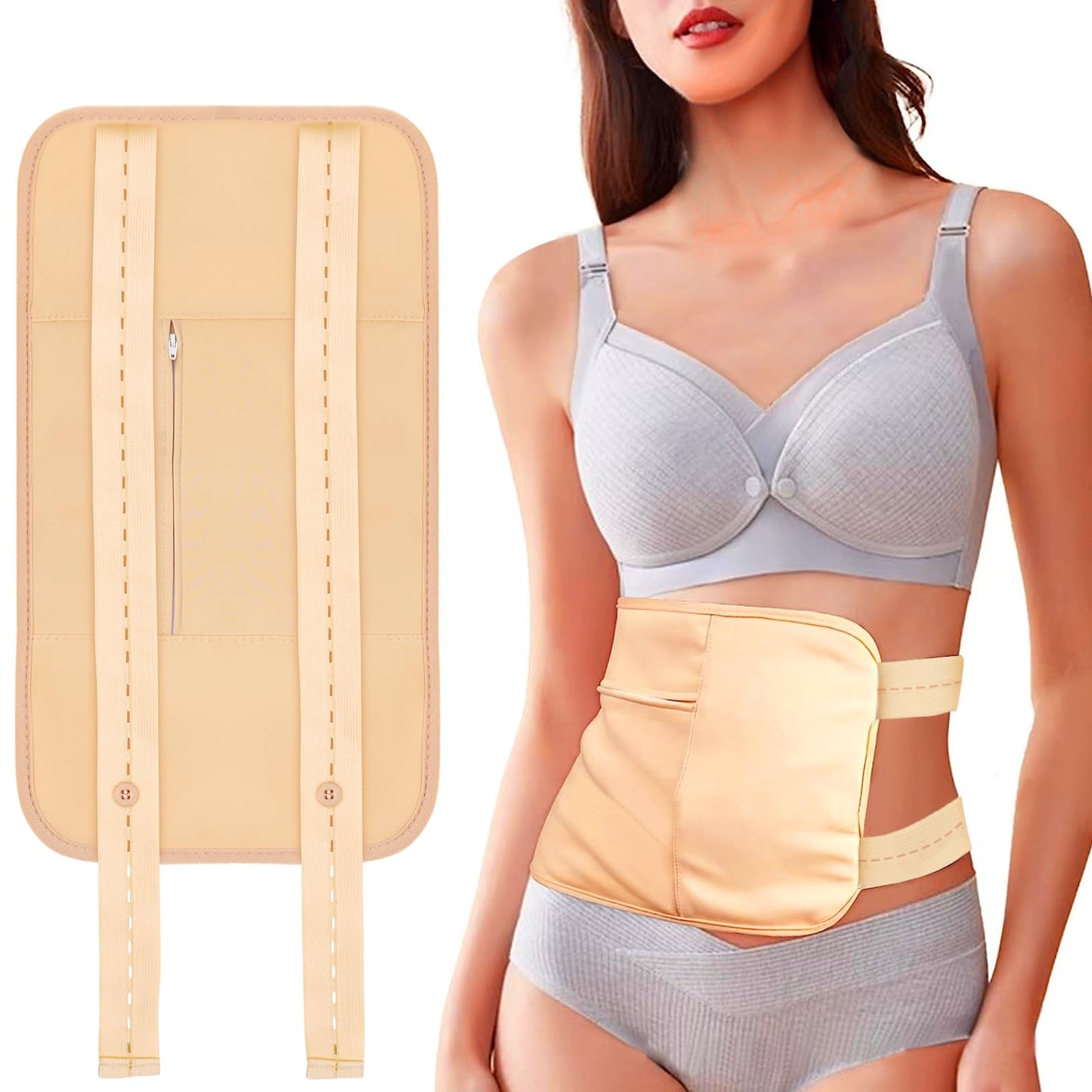 Castor Oil Pack Wrap – Liver Detox & Stomach Relief | Hot/Cold Compress Pads
