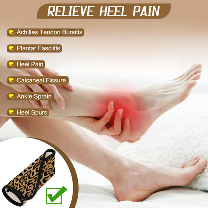 Castor Oil Pack Wrap for Ankle Feet – Organic Cotton Foot Support (2-Pack)