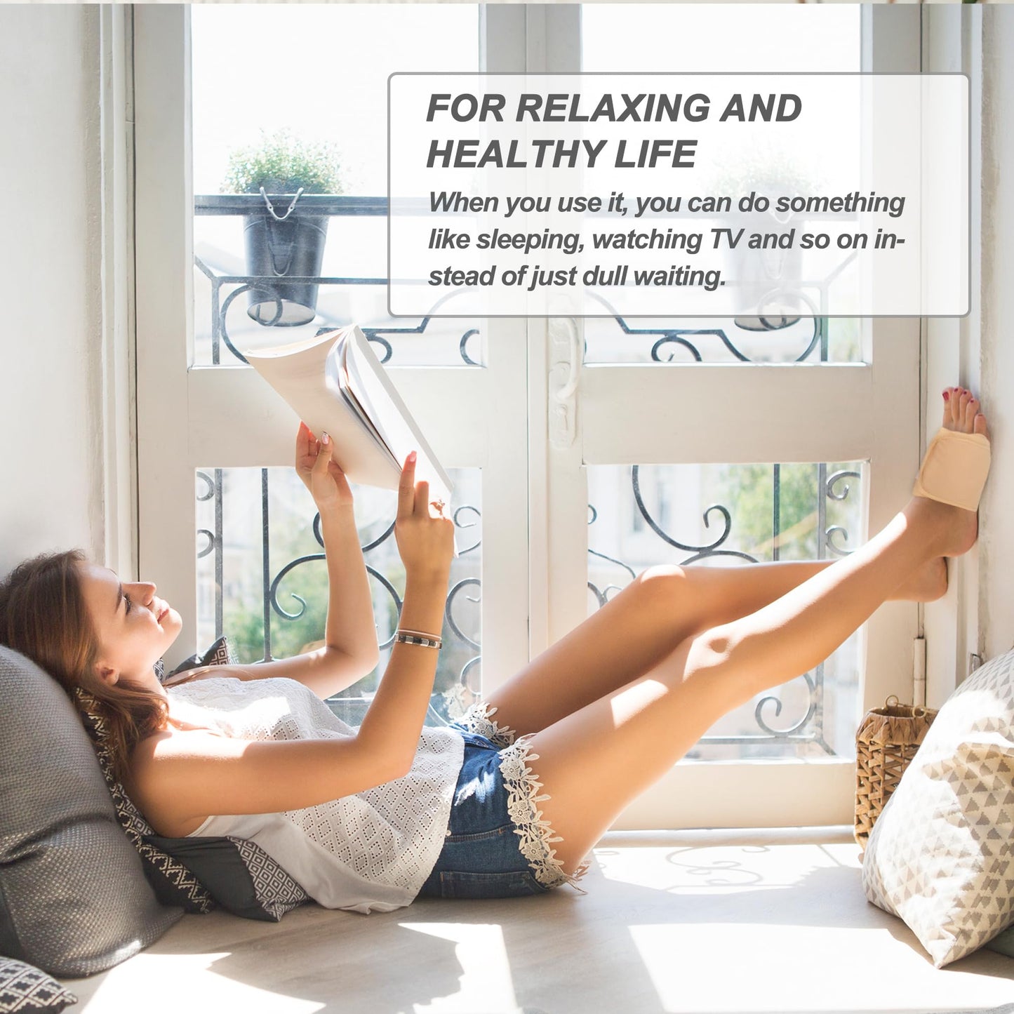 Castor Oil Pack Wrap for Feet - Organic, Reusable, Anti-Leak | Laundry Bags