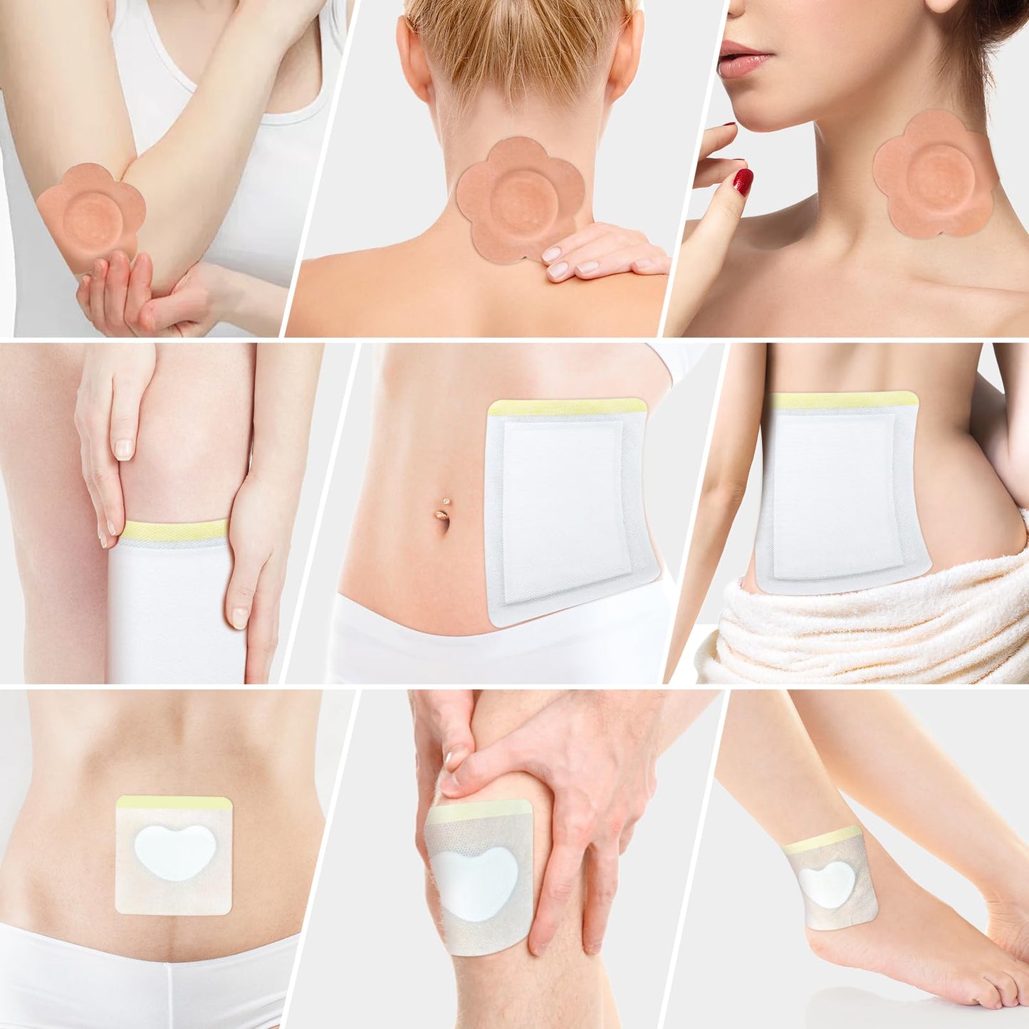 Castor Oil Patches Kit – Organic Cold-Pressed Castor Oil, 3.5oz Bottle + 30 Self-Adhesive Patches