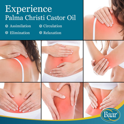 Baar Products Castor Oil Roll-On 3 oz – Pack of 2 | Health & Beauty