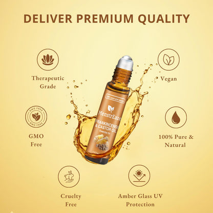 Castor Oil Roll-On with Frankincense for Eyes – 10ml
