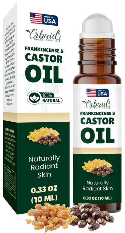 Castor Oil Roll-On with Frankincense – Under-Eye Care