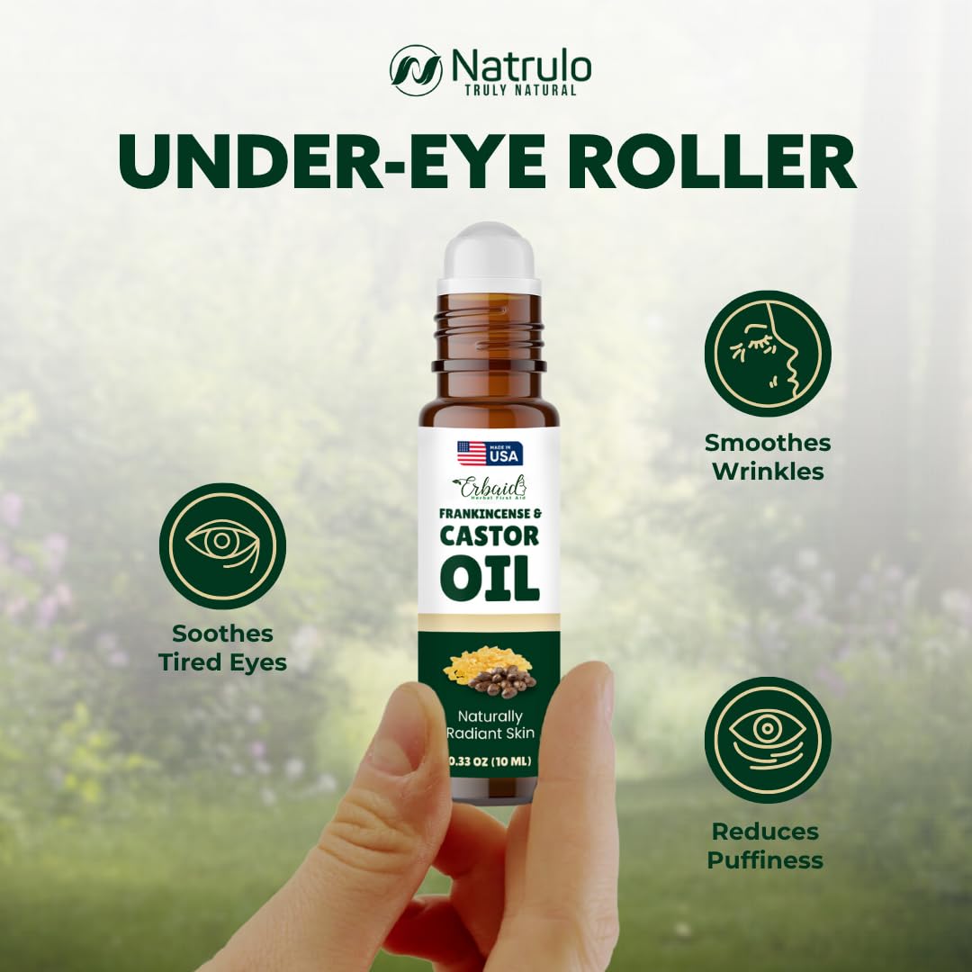 Castor Oil Roll-On with Frankincense – Under-Eye Care