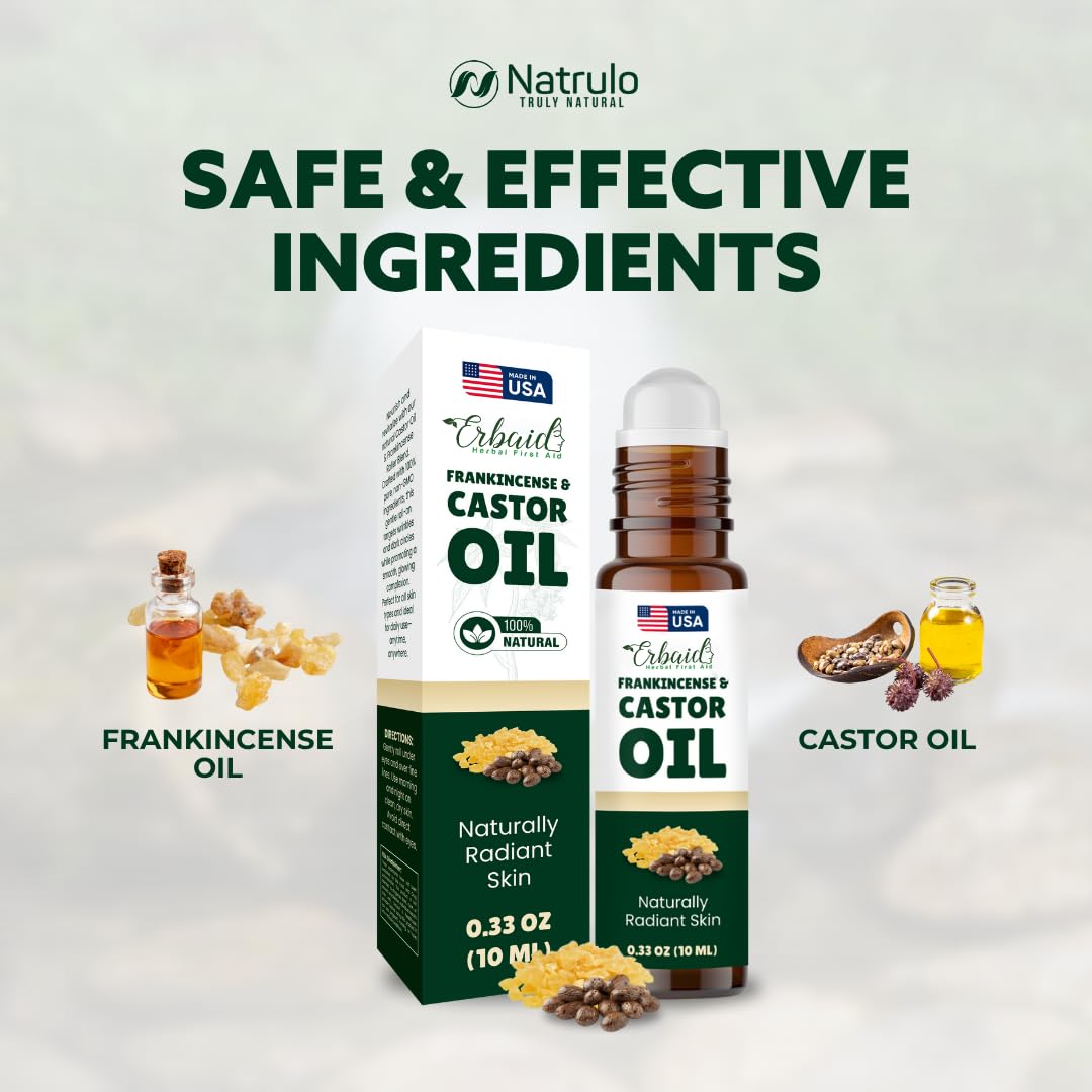 Castor Oil Roll-On with Frankincense – Under-Eye Care