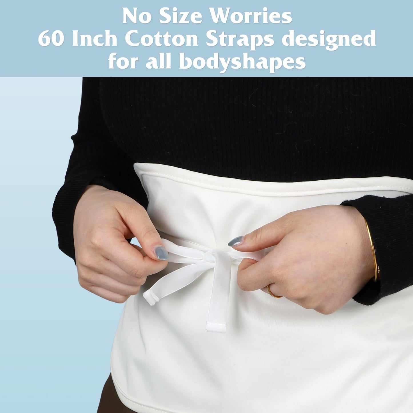 Castor Oil Pack Wrap with Organic Cotton – Reusable Liver Detox