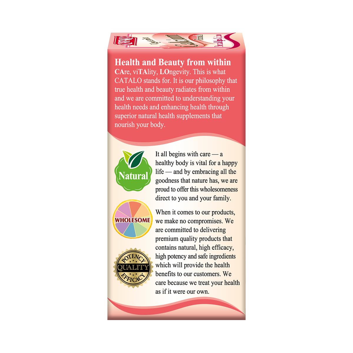 CATALO Vegetarian Calcium Formula – Plant-Based Red Algae Calcium for Pregnancy & Lactation (90 Tablets)
