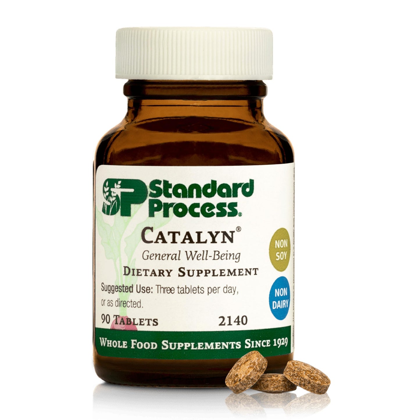 Catalyn by Standard Process - General Well-Being Tablet with Antioxidant Support (Vitamins A, B6 & D) - 90 Tablets
