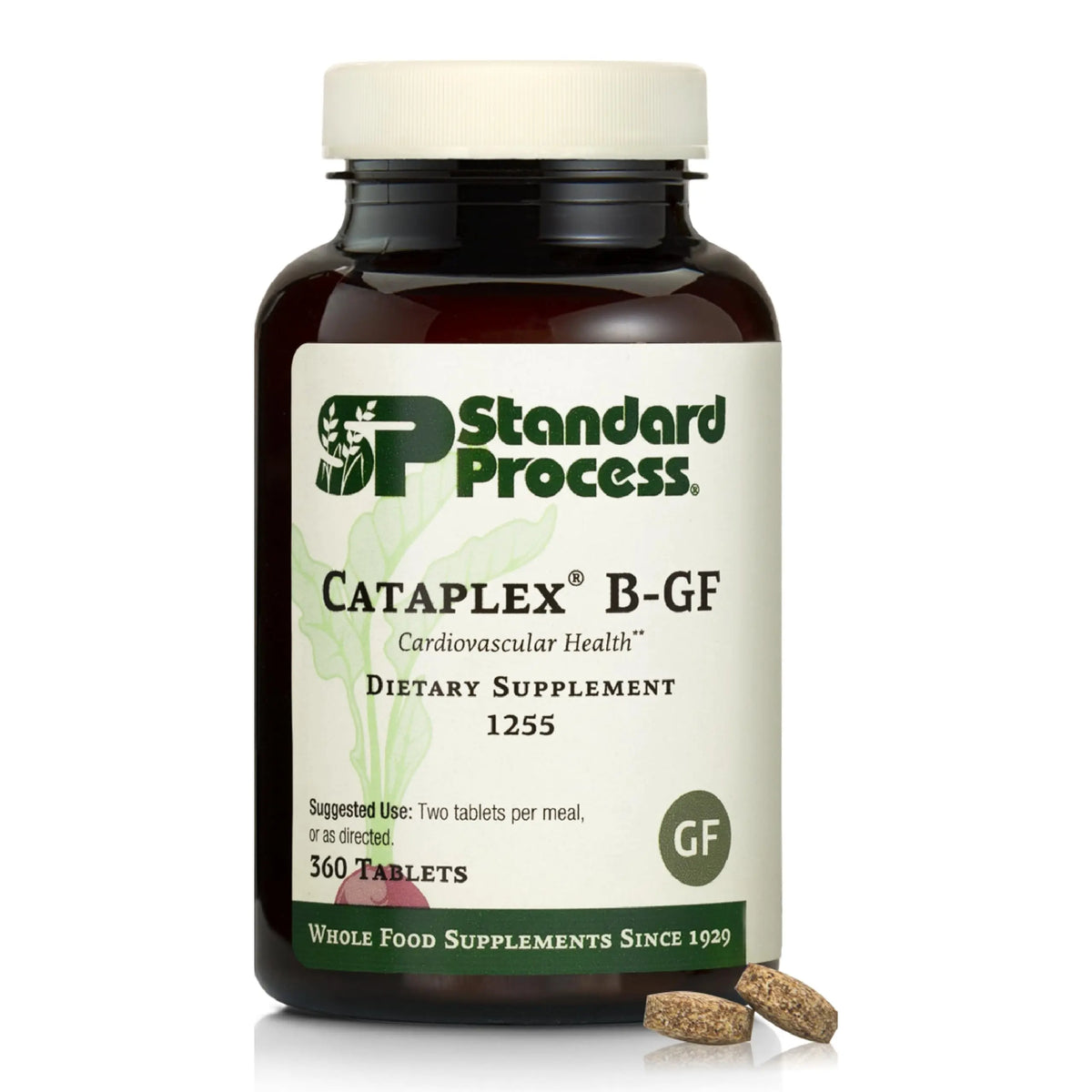 Standard Process Cataplex B-GF - Nervous System & Energy Support - Gluten-Free, Non-Dairy & Non-Soy - 360 Tablets BritishVita | Premium UK Vitamins & Wellness Supplements