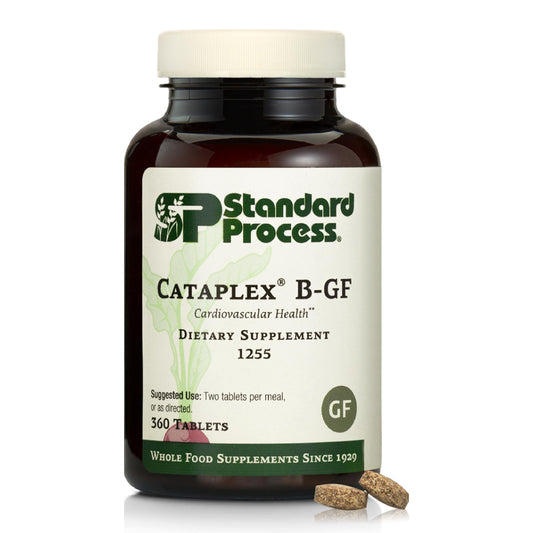 Standard Process Cataplex B-GF - Nervous System & Energy Support - Gluten-Free, Non-Dairy & Non-Soy - 360 Tablets BritishVita | Premium UK Vitamins & Wellness Supplements