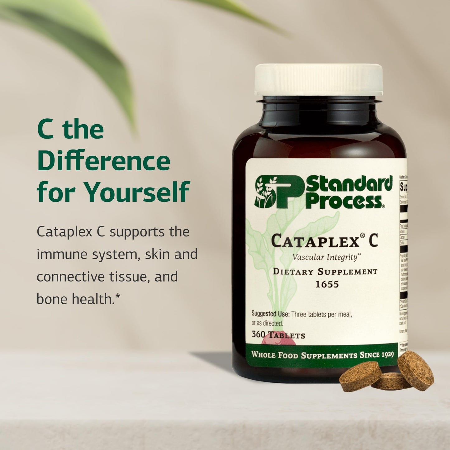 Cataplex C – Immune, Adrenal & Skin/Bone Health (90 Tabs)
