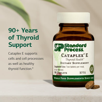 Cataplex E by Standard Process – Whole Food RNA Supplement & Antioxidant (90 Tablets)
