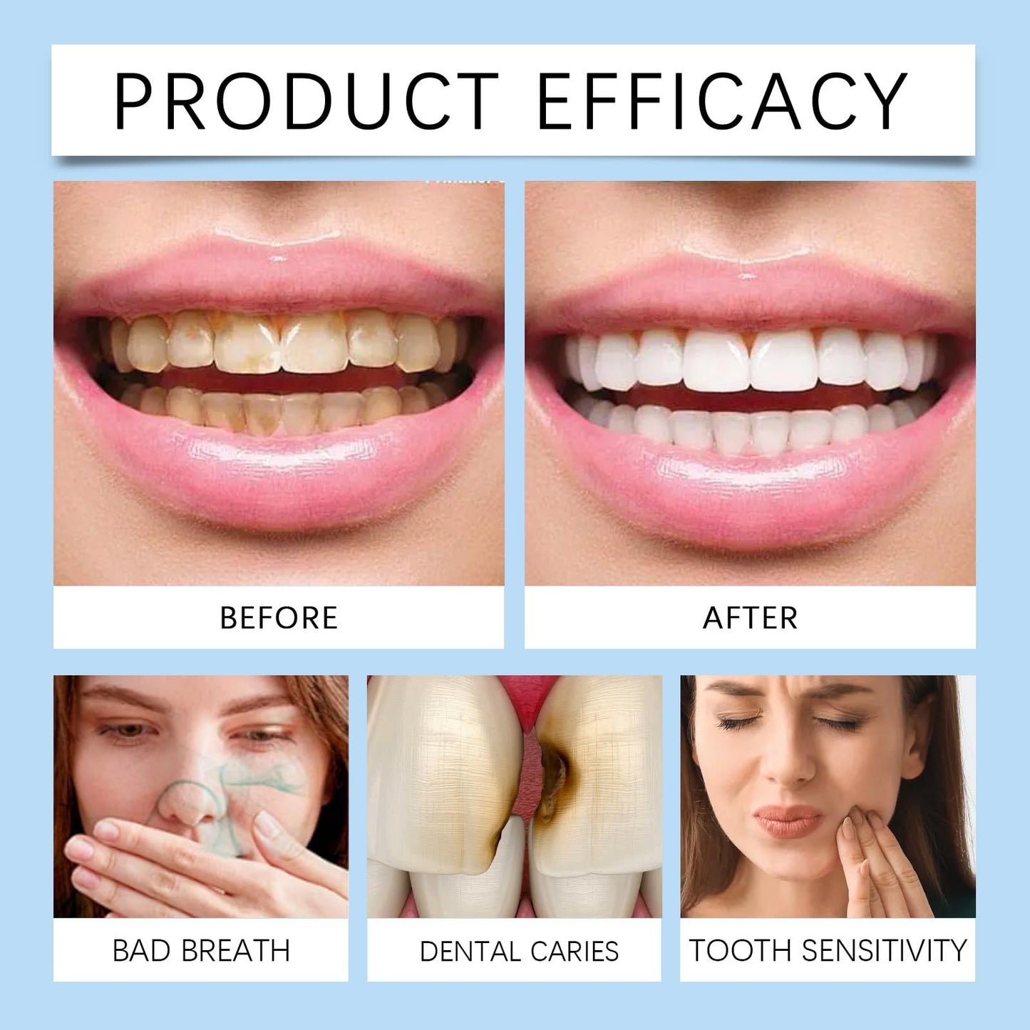 Cavity Healing Tooth Armor – Teeth Whitening, Cavity Repair & Gum Health Treatment (2pcs)