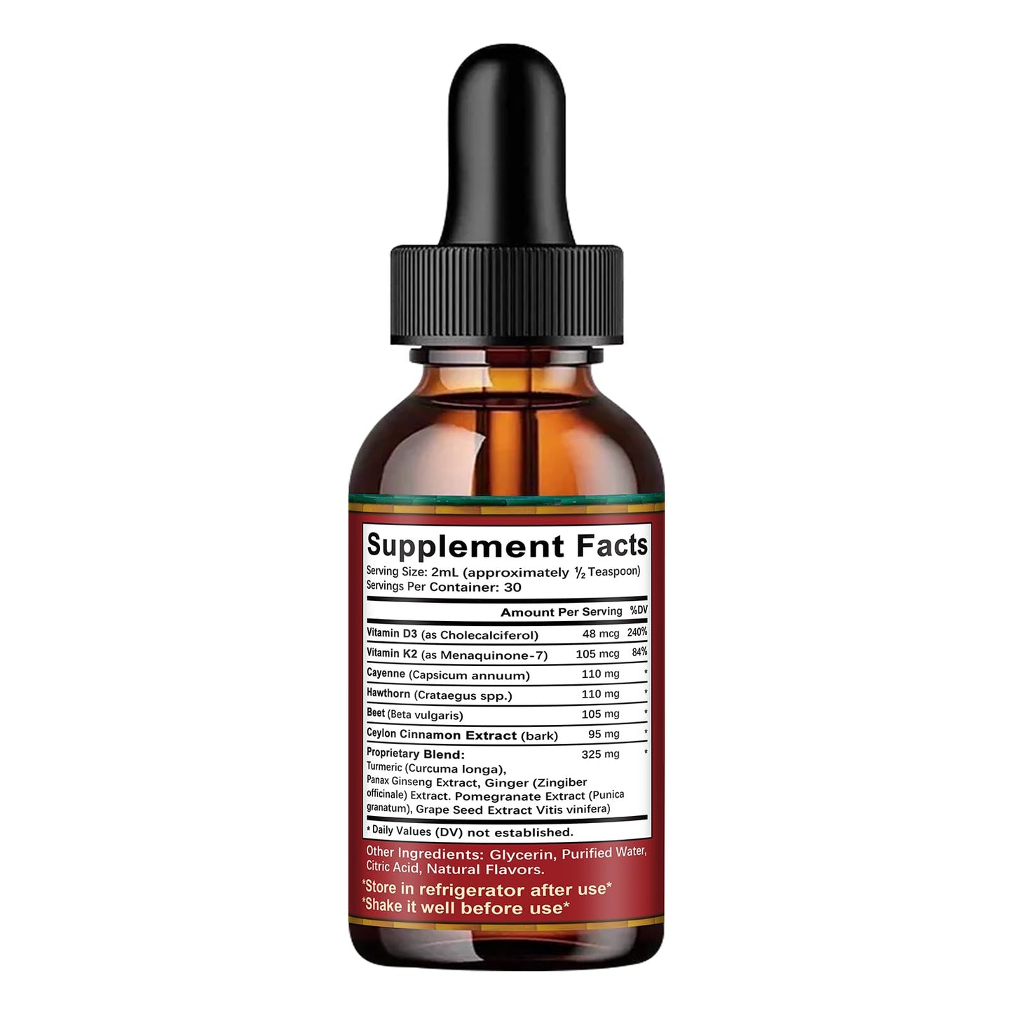 Cayenne Pepper Drops (2 Pack) – Immune & Digestion Support (60ml x2)
