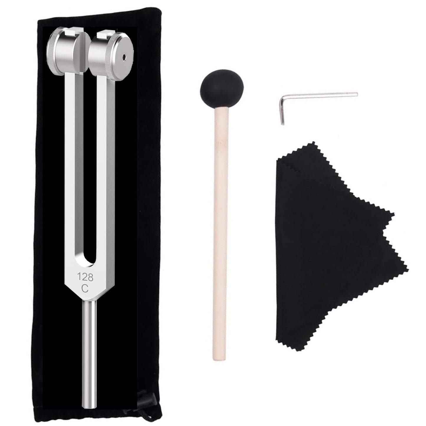 CBCJIEHUXL 128 Hz Weighted Tuning Fork – Medical-Grade Healing & Sound Therapy